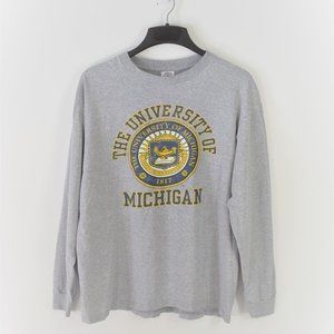 University of Michigan Vintage Long Sleeve T Shirt